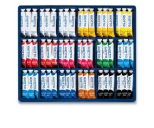 Vetrine assortimento 21 ml colori assortiti 108 tubetti assortiti - 10391