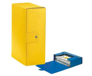 Scatola progetto Eurobox - dorso 12 cm - 25 x 35 cm - giallo - conf. 5 pezzi - Esselte - 390332090 - 8004157332092 - DMwebShop