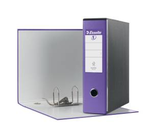 Registratore Eurofile G53 dorso 8 cm commerciale 23 x 30 cm viola - 390753950 - 8004157753958 - DMwebShop