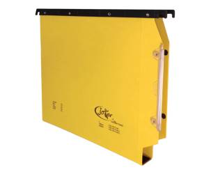 Cartella sospesa Joker - armadio - interasse 33 cm - fondo U 3 cm - 32,6 x 28 cm - giallo - conf. 25 pezzi - Bertesi - 414F Link 3-A5 - 8058983262016 - DMwebShop