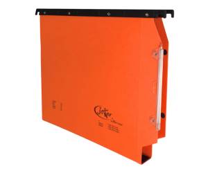 Cartella sospesa Joker - armadio - interasse 33 cm - fondo U 3 cm - 32,6 x 28 cm - arancio - conf. 25 pezzi - Bertesi - 414F Link 3-A2 - 8058983261989 - DMwebShop