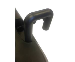 Coppia di ganci per carrello contenitore Office nero - 12853