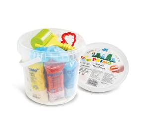 Pasta soffice Easy Do 100 gr Secchiello 10 panetti con accessori - 11318