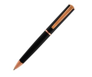 Penna a sfera Linea Impressa punta M nero rosegold - 12723