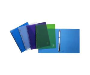 Raccoglitore 2ndLife 22 x 30 cm 4 anelli tondi 15 mm dorso 2,5 cm mix 4 colori - 12422