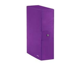Scatola progetto WOW dorso 10 cm viola metallizzato - 10711
