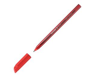 Penna a sfera Vizz - con cappuccio - punta media - rosso - conf. 10 pezzi - Schneider - P102202 - 4004675129512 - DMwebShop