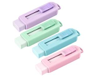 Gomma a scorrimento Eraser - involucro colori pastello assortiti - conf. 12 pezzi - Staedtler - 525 PS1P-S - 4007817049914 - DMwebShop