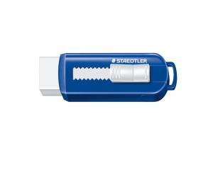Gomma a scorrimento Eraser involucro blu - 17435