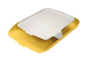 Vaschetta portacorrispondenza con vassoio organizer Cosy - giallo - Leitz - 52590019 - 4002432124817 - DMwebShop