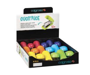 Cucitrice - ABS - colori assortiti - expo da banco 18 pezzi - Colorosa - 360270 - 8004428049360 - DMwebShop