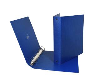 Raccoglitore Stelvio - 4 anelli tondi 25 mm - dorso 3 cm - 15 x 21 cm - blu - Sei Rota - 36255407 - 8004972003702 - DMwebShop