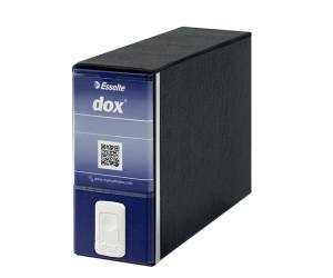 Registratore 3 - dorso 8 cm - memorandum 23 x 18 cm - blu - Esselte - Dox - 263A4 - 8004389075941 - DMwebShop