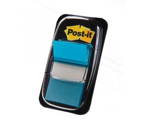 Segnapagina Index Medium - 680-23 - 25,4 x 43,2 mm - blu vivace - conf. 50 pezzi - Post-it - 7000144930 - KNHYI - DMwebShop