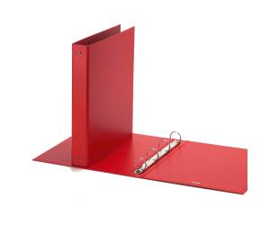 Raccoglitore Europa - 4 anelli tondi 30 mm - dorso 4 cm - f.to utile 22 x 30 cm - rosso - Favorit - 400051156 - 8006779037454 - DMwebShop