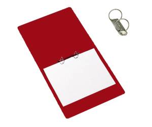 Raccoglitore Presspan 2 anelli - 25 mm - dorso 3 cm - 25 x 33 cm - rosso - conf. 5 pezzi - Cart. Garda - CG0382PBXXXAC02 - 37428A - DMwebShop