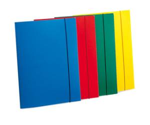 Cartellina con elastico - PPL - 3 lembi - 25,5 x 35,5 cm - silver - conf. 10 pezzi - Fellowes - U110-ME - 8015687009507 - DMwebShop