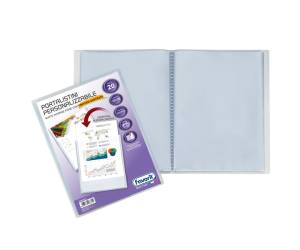 Portalistini personalizzabile Sviluppo - buccia - 22 x 30 cm - 20 buste - trasparente - Favorit - 100460325 - 8006779283714 - DMwebShop