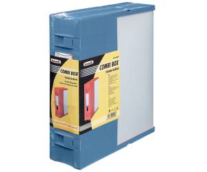 Scatola archivio Combi Box E600 - dorso 9 cm - 29,8 x 36,2 cm - blu - Fellowes - E600BN - DMwebShop