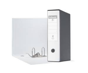 Registratore Eurofile G55 - dorso 8 cm - protocollo - 23 x 33 cm - bianco - Esselte - 390755040 - 8004157735046 - DMwebShop