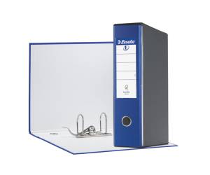 Registratore Eurofile G55 - dorso 8 cm - protocollo - 23 x 33 cm - blu - Esselte - 390755050 - 8004157735053 - DMwebShop