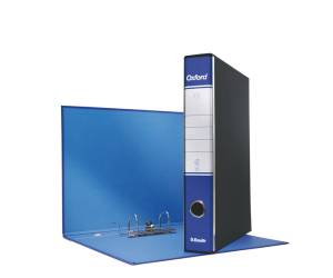 Registratore Oxford G84 - dorso 5 cm - protocollo - 23 x 33 cm - blu - conf. 8 pezzi - Esselte - 390784050 - 8004157744055 - DMwebShop