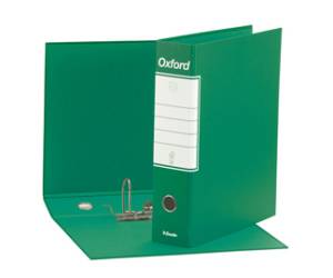 Registratore Oxford G83 - dorso 8 cm - commerciale - 23 x 30 cm - verde - conf. 6 pezzi - Esselte - 390783180 - 8004157743188 - DMwebShop