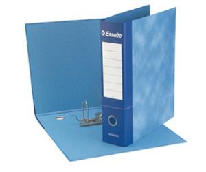 Registratore Essentials G73 - dorso 8 cm - commerciale - 23 x 30 cm - blu - conf. 6 pezzi - Esselte - 390773050 - 8004157773055 - DMwebShop