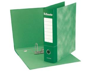 Registratore Essentials G73 - dorso 8 cm - commerciale - 23 x 30 cm - verde - conf. 6 pezzi - Esselte - 390773180 - 8004157773185 - DMwebShop