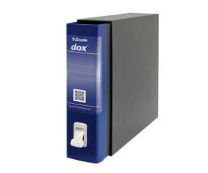 Registratore Dox 2 - dorso 8 cm - protocollo - 23 x 34 cm - blu - Esselte - Dox - D26204 - 8004389087302 - DMwebShop