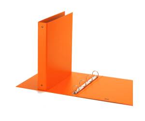 Raccoglitore Europa - 4 anelli tondi 30 mm - dorso 4 cm - f.to utile 22 x 30 cm - arancio - Favorit - 400051153 - 8008840000381 - DMwebShop