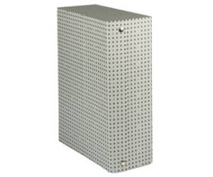 Scatola archivio in legno - 38 x 27 cm - dorso 12 cm - grigio - Brefiocart - 0203700 - 8014819009651 - DMwebShop