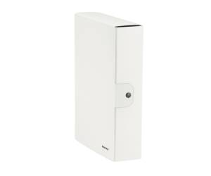 Scatola progetto WOW - dorso 8 cm - bianco metallizzato - conf. 5 pezzi - Leitz - 39670001 - 4002432534968 - DMwebShop