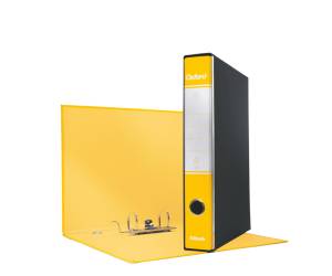 Registratore Oxford G84 - dorso 5 cm - protocollo - 23 x 33 cm - giallo - conf. 8 pezzi - Esselte - 390784090 - 8004157784099 - DMwebShop