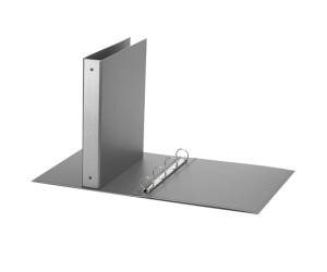Raccoglitore Europa - 4 anelli tondi 30 mm - dorso 4 cm - f.to utile 22 x 30 cm - grigio metallizzato - Favorit - 400051151 - 8006779993262 - DMwebShop