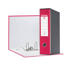 Registratore Eurofile G55 - dorso 8 cm - protocollo - 23 x 33 cm - fucsia - Esselte - 390755900 - 8004157755907 - DMwebShop