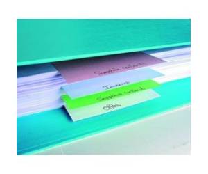 Separatori orizzontali Forever - cartoncino riciclato - 180 gr - 10,5 x 24 cm - colori assortiti - conf. 100 pezzi - Exacompta - 13495B - 3130630134954 - DMwebShop