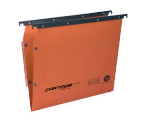 Cartella sospesa Cartesio Plus armadio interasse 33 cm fondo V 33 x 28 cm arancio - 4512
