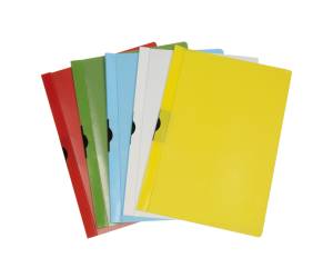 Cartellina con molla Spring File PPL 22 x 31 cm dorso 8 mm verde - 4755