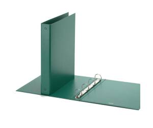 Raccoglitore Europa 4 anelli tondi 30 mm dorso 4 cm 22 x 30 cm verde - 5373