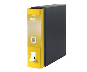 Registratore 1 dorso 8 cm commerciale 23 x 29,7 cm giallo Esselte - 2634