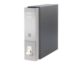 Registratore 1 dorso 8 cm commerciale 23 x 29,7 cm grigio chiaro Esselte - 2688