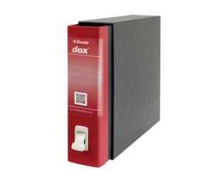 Registratore 2 dorso 8 cm protocollo 23 x 34 cm rosso - 2882