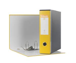 Registratore Eurofile G53 dorso 8 cm commerciale 23 x 30 cm giallo - 3121