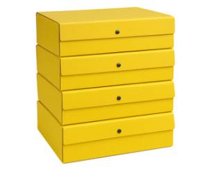 Scatola progetto - dorso 6 cm - giallo - conf. 5 pezzi - Starline - OD1906VDXXXAC04 - 8001182018113 - DMwebShop