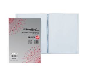 Portalistini personalizzabile - PPL - 22 x 30 cm - 40 buste - trasparente - Starline - XP40T - 8025133020437 - DMwebShop