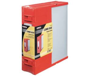 Scatola archivio Combi Box E600 dorso 9 cm 29,8 x 36,2 cm rosso - 5513