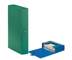 Scatola progetto Eurobox dorso 6 cm 25 x 35 cm verde - 5496