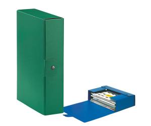Scatola progetto Eurobox dorso 8 cm 25 x 35 cm verde - 5499