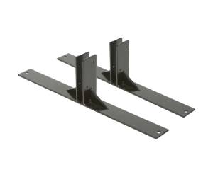 Piedi in metallo nero per lavagne Multiboard set 2 pezzi - 13549